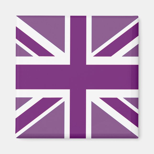 Imã Patriótico União Britânica Jack Flag (Frente)