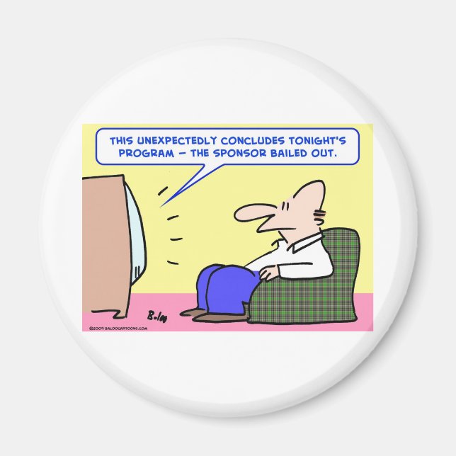 Imã patrocinador de televisão resgatado (Frente)