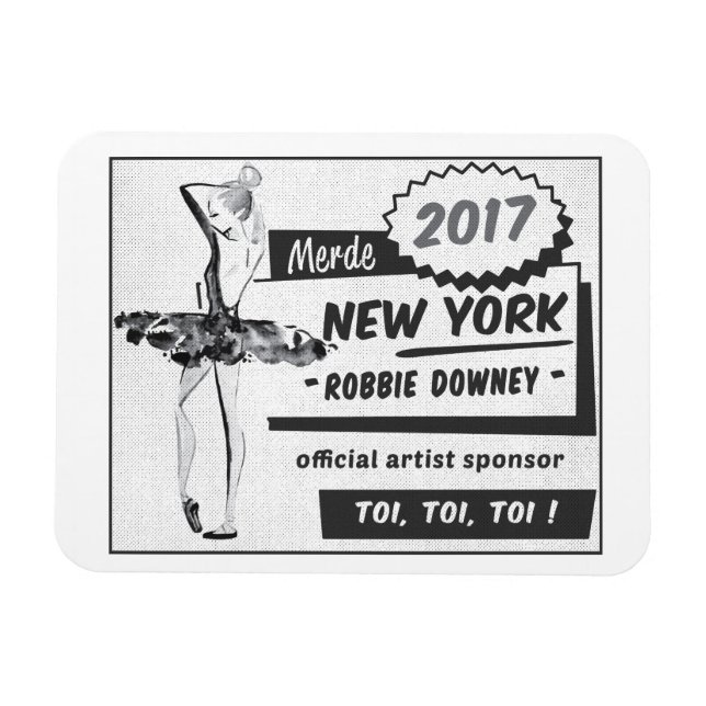 Ímã Patrocinador Oficial 2017 - Magnet (Horizontal)