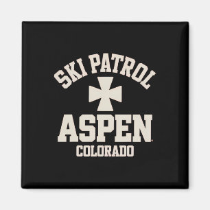 Imã Patrulha de Esqui Aspen Colorado Esqui e Snowboard