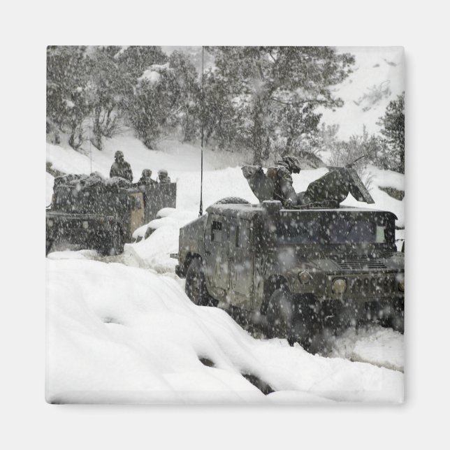 Imã Patrulha dos fuzileiros navais dos EUA na passagem (Frente)