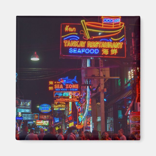 Imã Pattaya Walking Street na Tailândia (Frente)