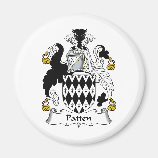 Imã Patten Family Crest (Frente)
