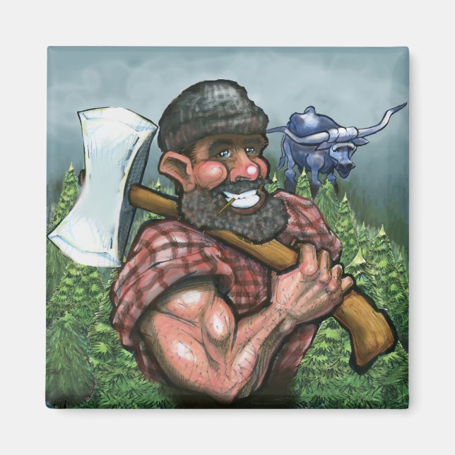 Imã Paul Bunyan (Frente)