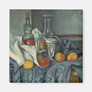 Imã Paul Cezanne a garrafa do Peppermint, 1893-95