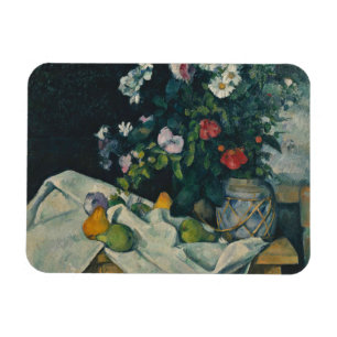 Ímã Paul Cezanne - A Vida Estática com Flores e Frutas