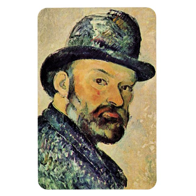 Ímã Paul Cezanne, autorretrato, (Vertical)