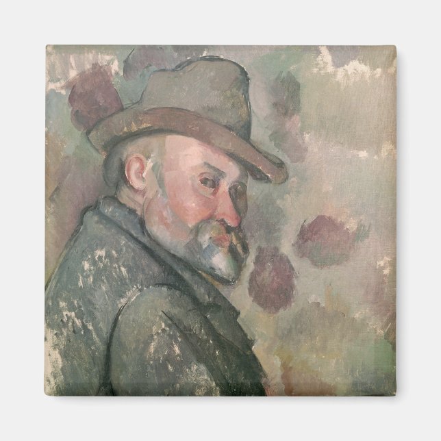 Imã Paul Cezanne | Autorretrato, 1890-94 (Frente)