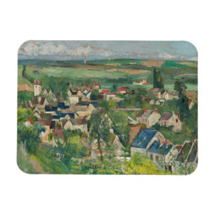 Ímã Paul Cezanne - Auvers, Visão Panorâmica