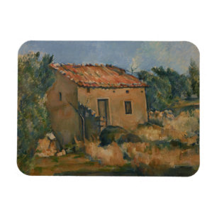 Ímã Paul Cezanne - Casa Abandonada