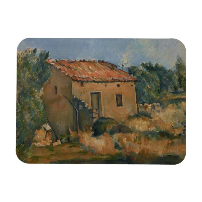 Ímã Paul Cezanne - Casa Abandonada (Horizontal)