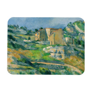 Ímã Paul Cezanne - Casas em Provença, Vale do Riaux