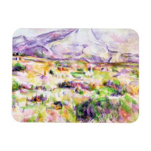 Ímã Paul Cezanne Mont Sainte-Victoire de Les Lauve