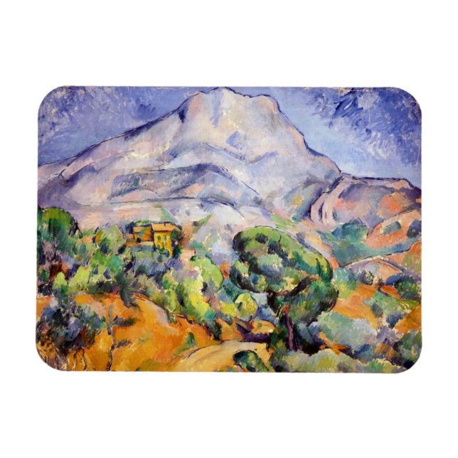 Ímã Paul Cezanne - Mont Sainte-Victoire, Tholonet Road (Horizontal)
