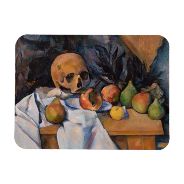 Ímã Paul Cezanne - Natureza Morta com Caveira (Horizontal)