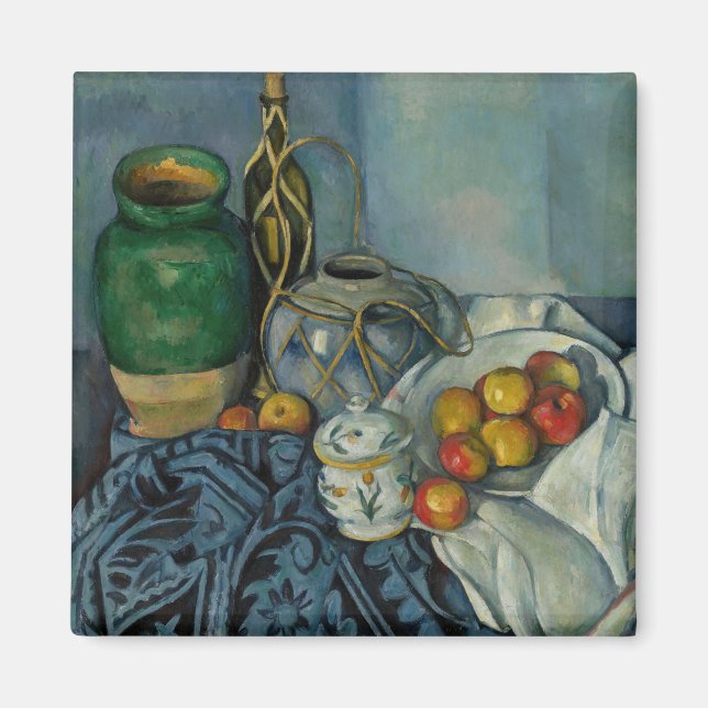 Imã Paul Cezanne - Natureza Morta com Maçãs (Frente)