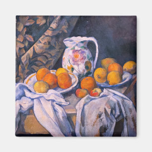 Imã Paul Cezanne - Natureza Morta com uma Cortina