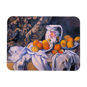 Ímã Paul Cezanne - Natureza Morta com uma Cortina