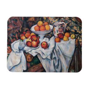 Ímã Paul Cezanne - Natureza Morta, Maçãs e Laranjas