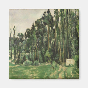 Imã Paul Cezanne   os álamos, c.1879-82