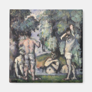 Imã Paul Cezanne os cinco Bathers, c.1875-77