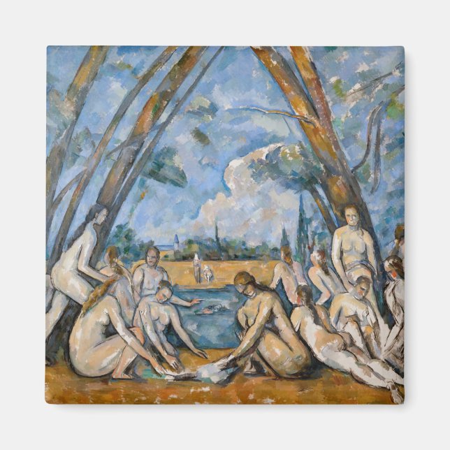 Imã Paul Cezanne - Os Grandes Banhistas (Frente)