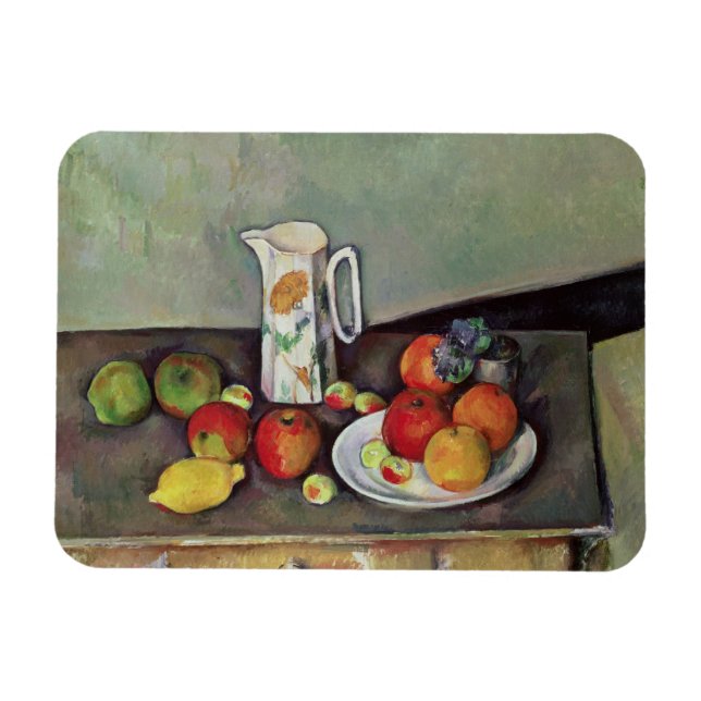 Ímã Paul Cezanne | Paul Cezanne | Vida tranquila com l (Horizontal)