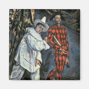 Imã Paul Cezanne   Pierrot e Harlequin, 1888
