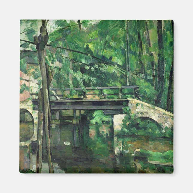 Imã Paul Cezanne | Ponte em Maincy ou na Ponte (Frente)