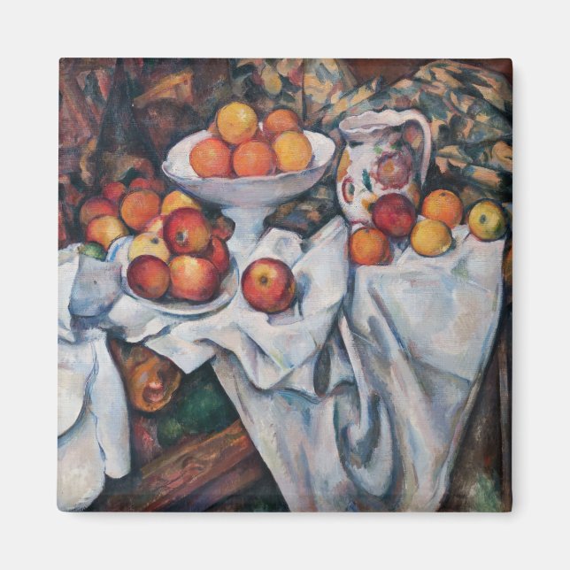 Imã Paul Cezanne - Vida Estática, Maçãs e Laranjas (Frente)