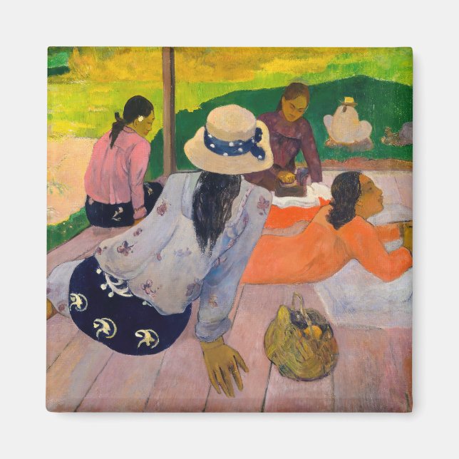 Imã Paul Gauguin - A Siesta (Frente)
