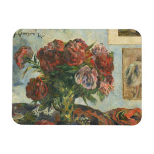 Ímã Paul Gauguin - A Vida Estática com os Peonies