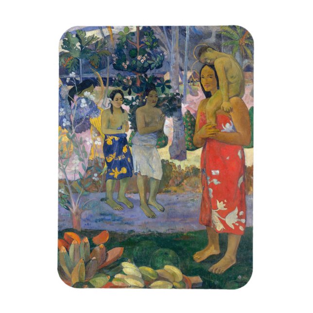 Ímã Paul Gauguin - Ave Mary / Ia Orana Maria (Vertical)
