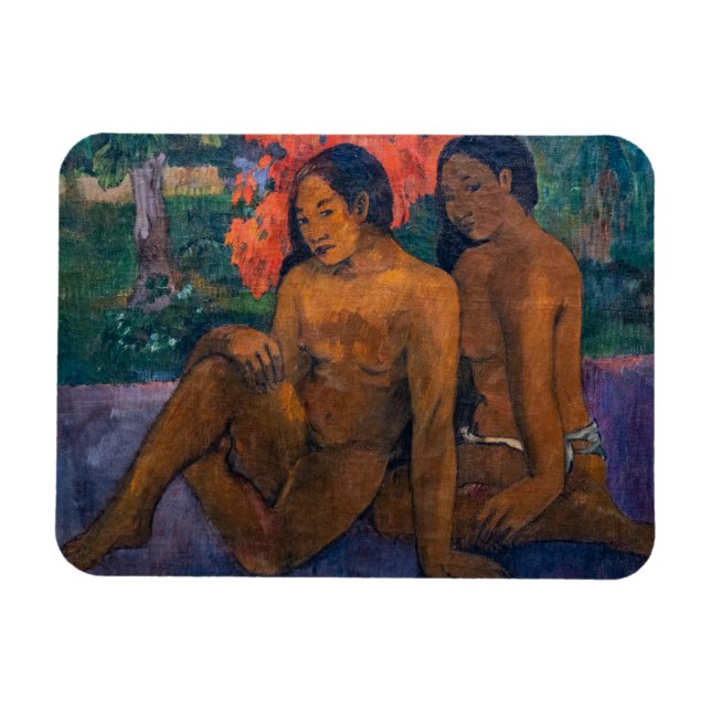 Ímã Paul Gauguin - E o Ouro dos Seus Corpos (Horizontal)