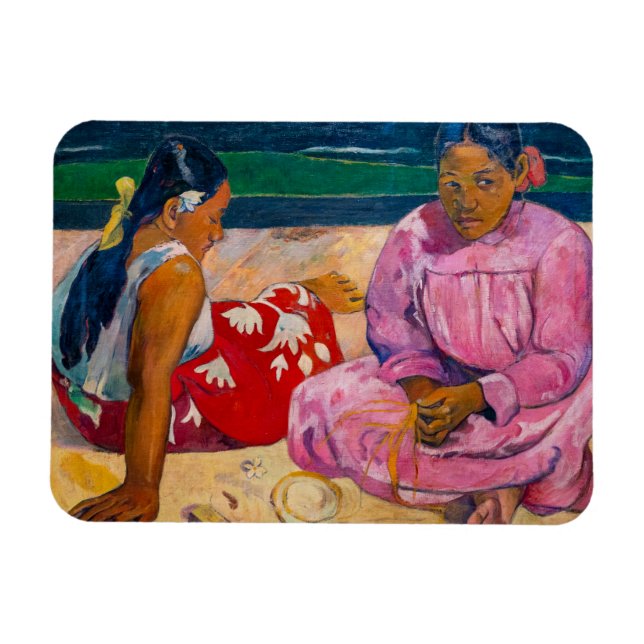 Ímã Paul Gauguin - Mulheres taitianas (Horizontal)