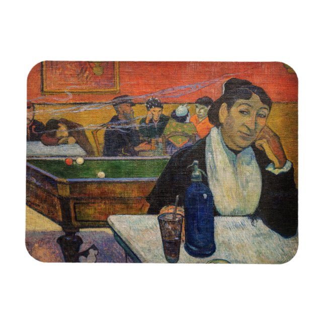 Ímã Paul Gauguin - O Café da Noite, Arles (Horizontal)