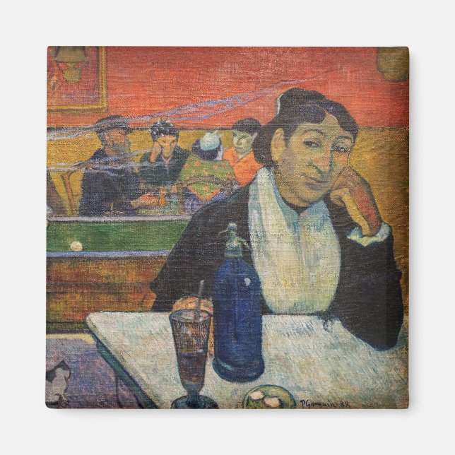 Imã Paul Gauguin - O Café Noturno, Arles (Frente)