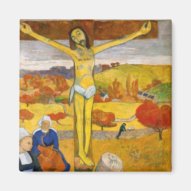 Imã Paul Gauguin - O Cristo amarelo (Frente)