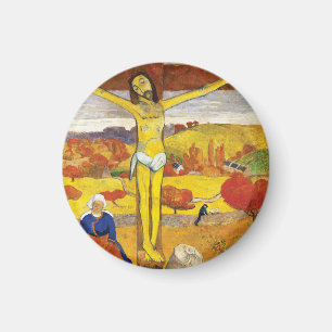 Imã Paul Gauguin O Cristo Amarelo Arte Fina Vintage
