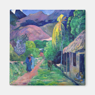 Imã Paul Gauguin - Rua no Taiti