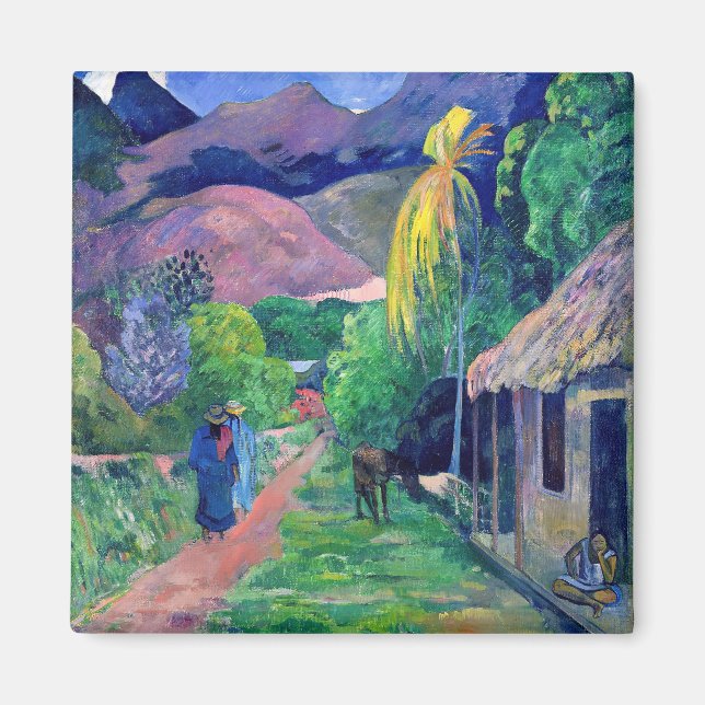 Imã Paul Gauguin - Rua no Taiti (Frente)