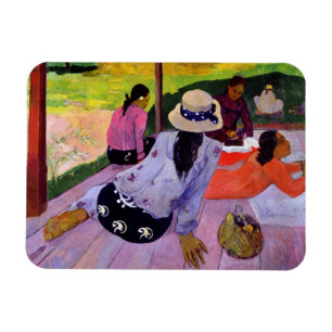 Ímã Paul Gauguin   Siesta, 1891-2 (óleo de canvas)