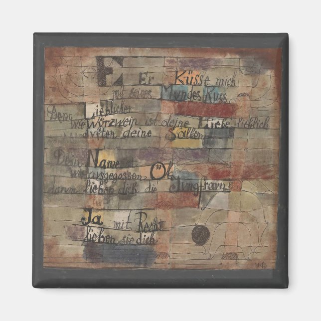 Imã Paul Klee (alemão, 1879 - 1940) (Frente)