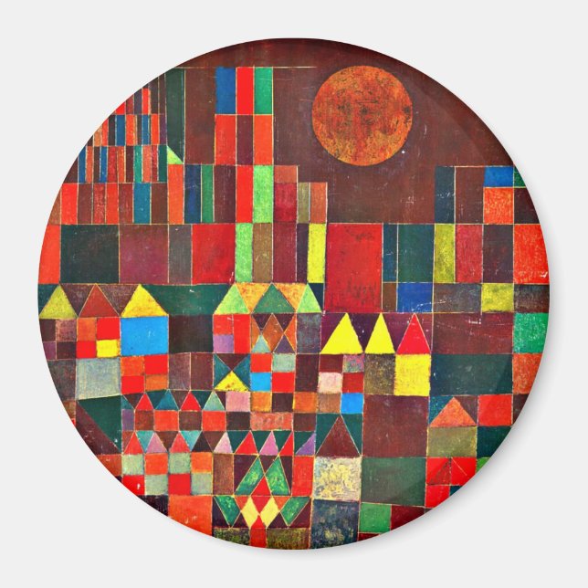 Imã Paul Klee - Castelo e Sol (Frente)