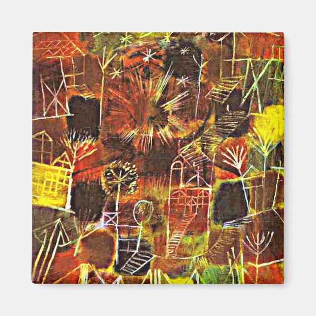 Imã Paul Klee, Composição Cósmica, (Frente)