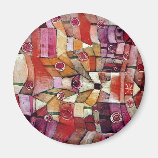 Imã Paul Klee - Jardim Rosa (Frente)