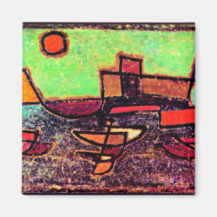 Imã Paul Klee pintura, Afbahrendere Dampfer