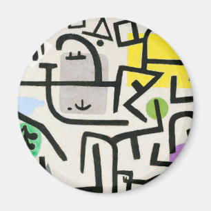 Imã Paul Klee Rich Harbor Abstrato Expressionismo