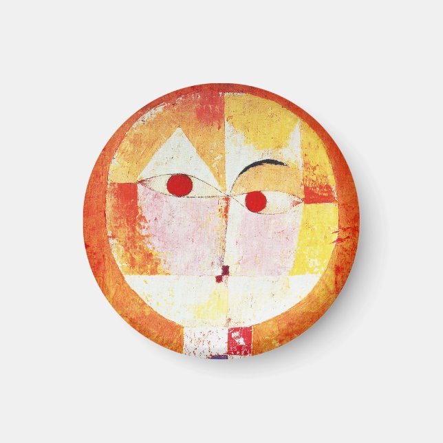 Imã Paul Klee Senecio Magnet (Frente)