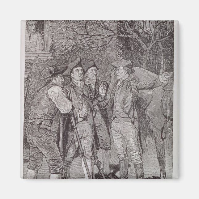 Imã Paul Revere em Lexington (Frente)